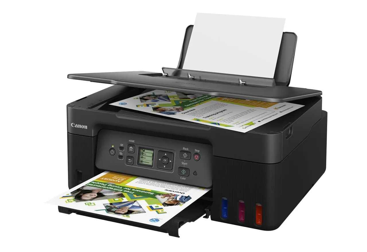 Impresoras Canon PIXMA G3180 y G4180 para estudiantes y docentes, con alto rendimiento y conectividad.