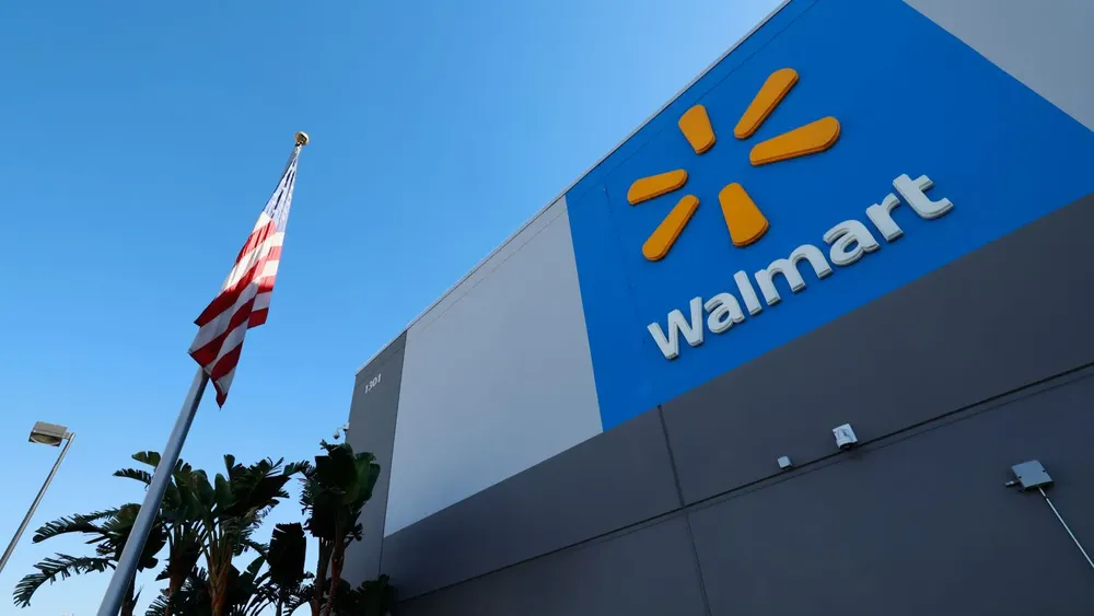 Gráfico financiero con el crecimiento de Walmart y aumento de dividendos en 2026. Gráfico financiero con el crecimiento de Walmart y aumento de dividendos en 2026.