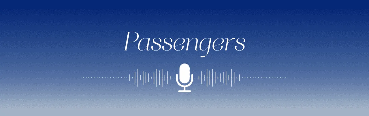Podcast "Pasajeros" de Air France con historias reales de viajeros en sus vuelos. Podcast "Pasajeros" de Air France con historias reales de viajeros en sus vuelos.