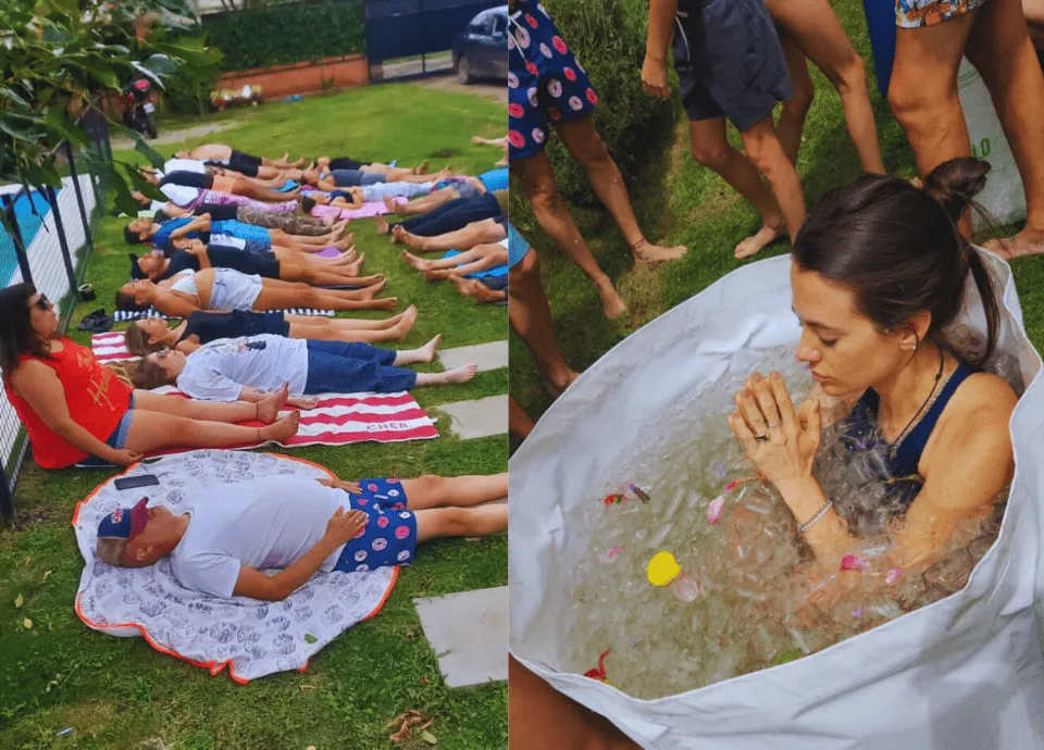 Prácticas inclusivas: La inmersión al hielo y la meditación para sordos